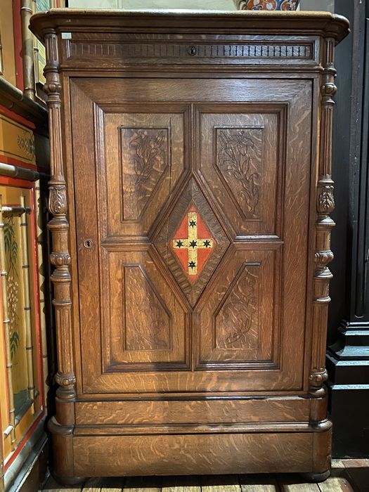 meuble aux armes des Davout - © Ministère de la Culture (France), Conservation des antiquités et des objets d’art de l'Yonne – Tous droits réservés