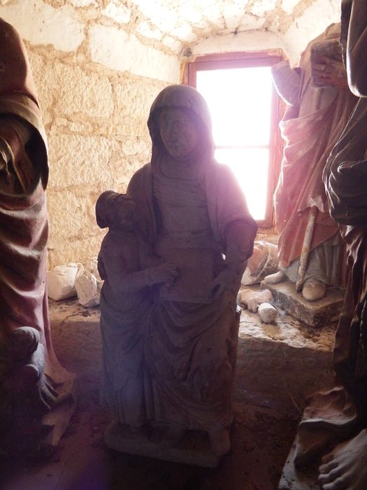 groupe sculpté : Sainte Anne et la Vierge