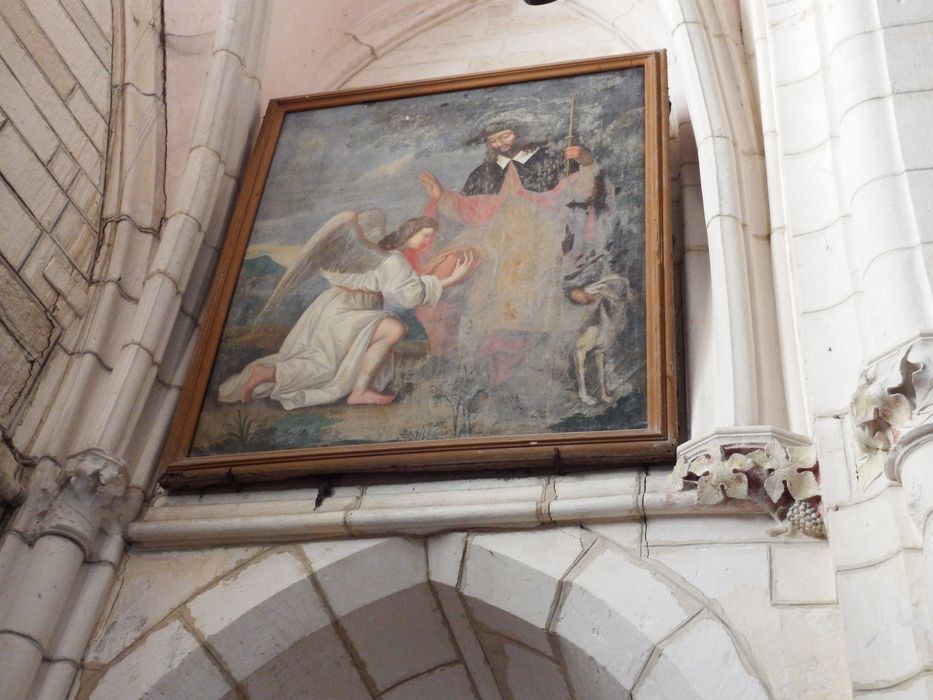 tableau : Saint Roch et l'ange