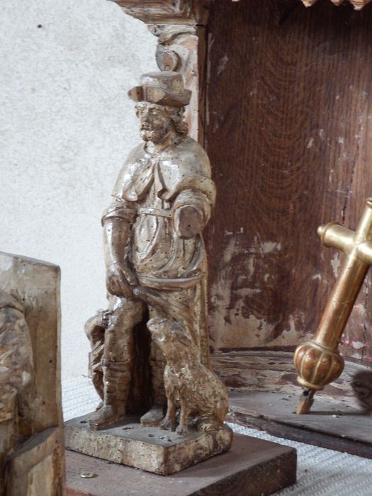 statue (statuette) : Saint Roch