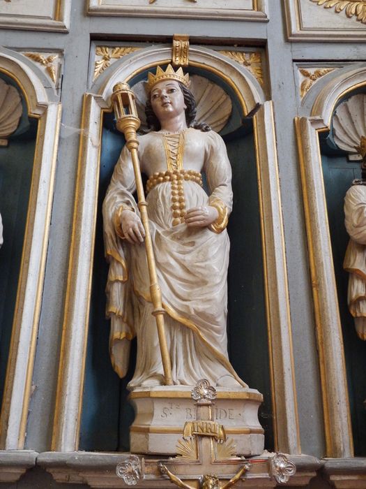 statue : Sainte Brigitte