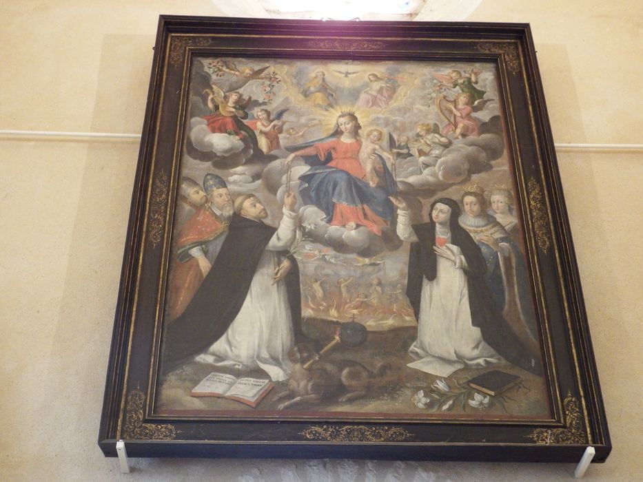 tableau : L'Institution du Rosaire