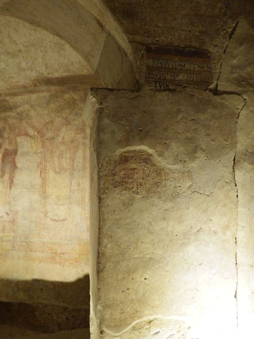 peinture monumentale : Scènes de la vie de saint Étienne, vue partielle