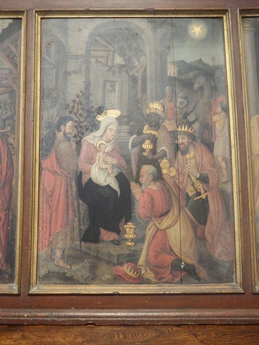 triptyque : Adoration des Mages