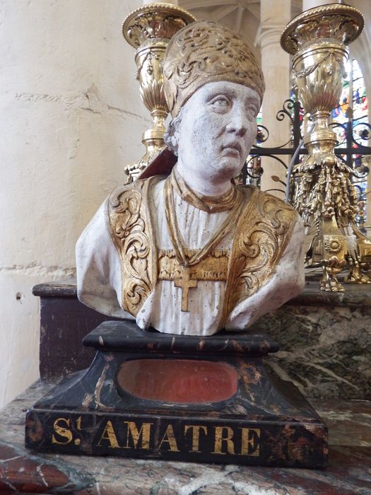 buste-reliquaire : Saint Amâtre