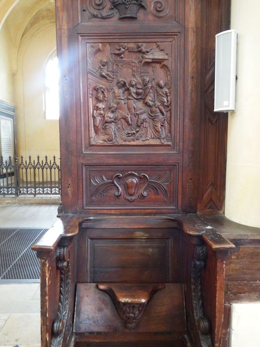 chaire à prêcher : La Nativité