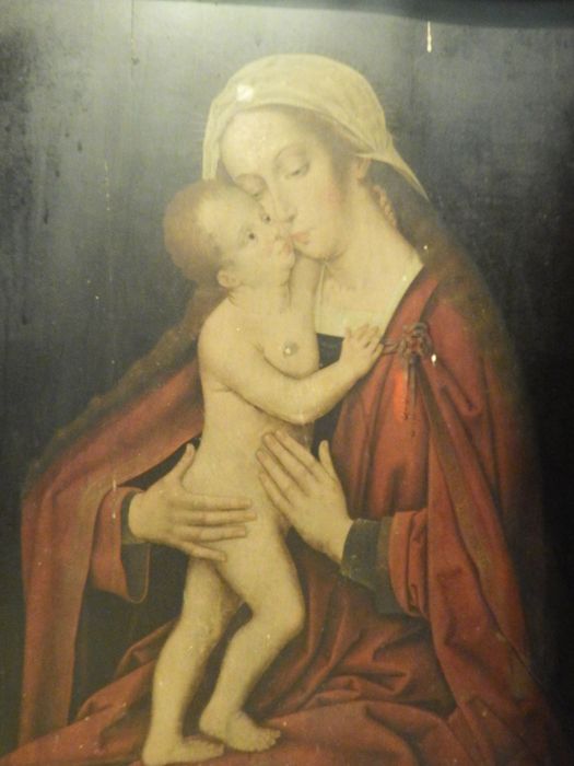 tableau, cadre : Vierge à l'Enfant