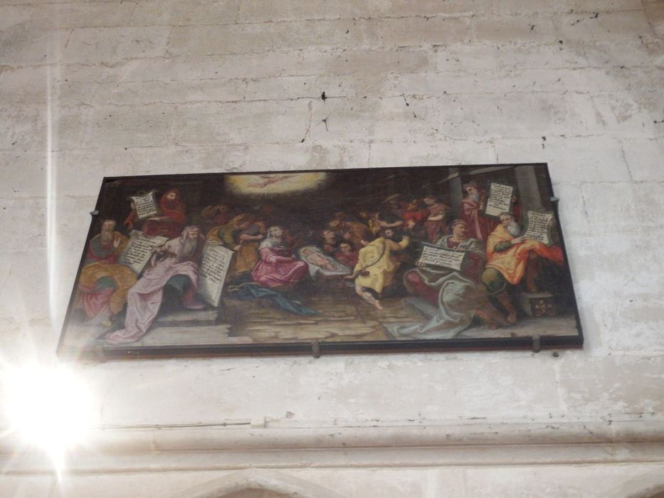 tableau : L'Annonce de Noël par six Prophètes