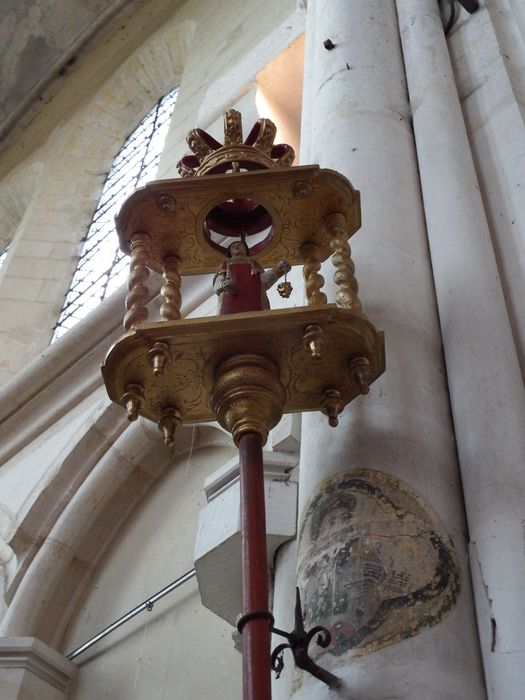 bâton de procession : Saint Vincent