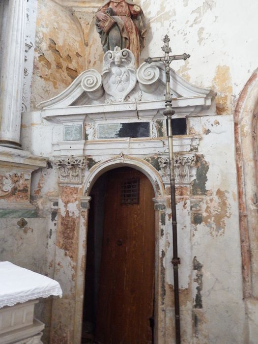 retable latéral sud, vue partielle