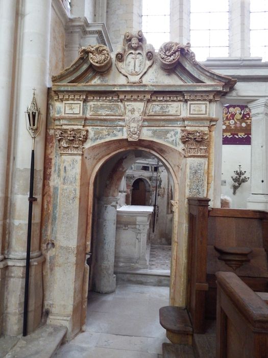 retable latéral sud, vue partielle