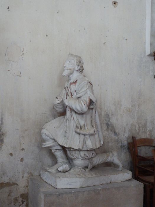 statue : Saint Hubert
