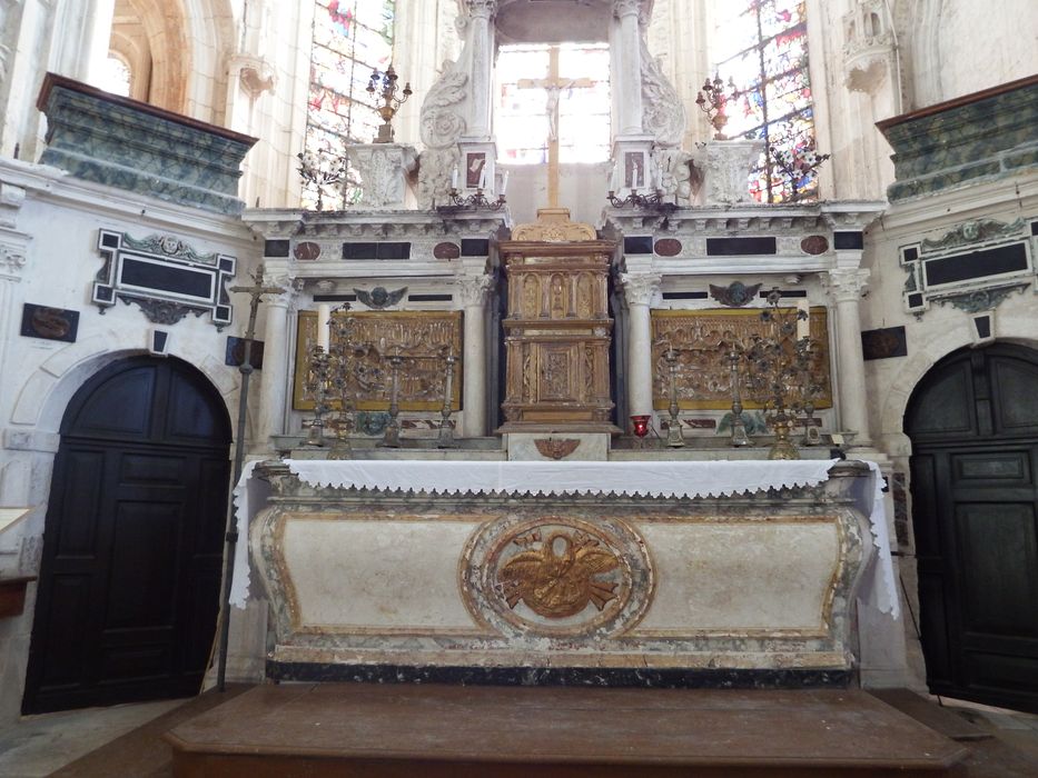 maître-autel, tabernacle, retable