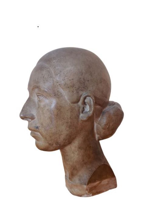 buste : Geoffroy, profil gauche - © Ministère de la Culture (France), Conservation des antiquités et des objets d’art de l’Essonne – Tous droits réservés 