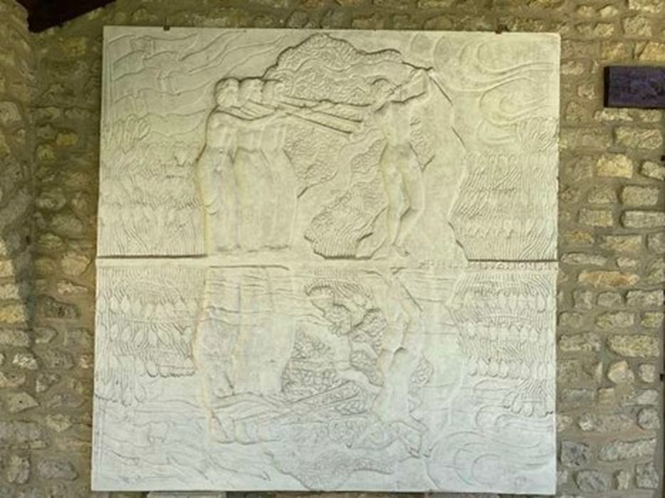 bas-relief : Fidèle reflet des ondes - © Ministère de la Culture (France), Conservation des antiquités et des objets d’art de l’Essonne – Tous droits réservés 