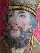 bannière de procession : Saint-Spire, détail