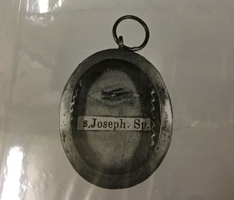 médaillon portatif : St Joseph sp.