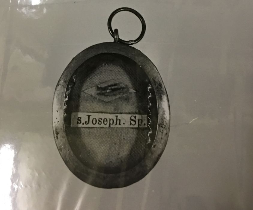 médaillon portatif : St Joseph sp.