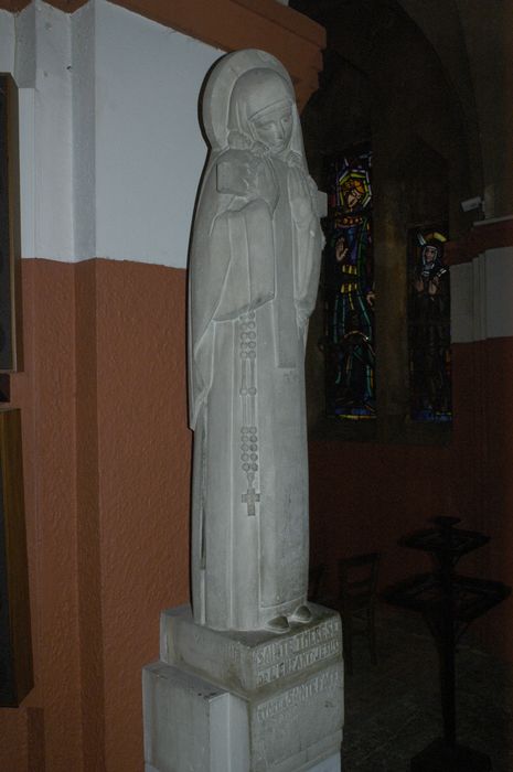 statue : Sainte Thérèse de l'Enfant Jésus - © Ministère de la Culture (France), Conservation des antiquités et des objets d’art de Seine-Saint-Denis  – Tous droits réservés 