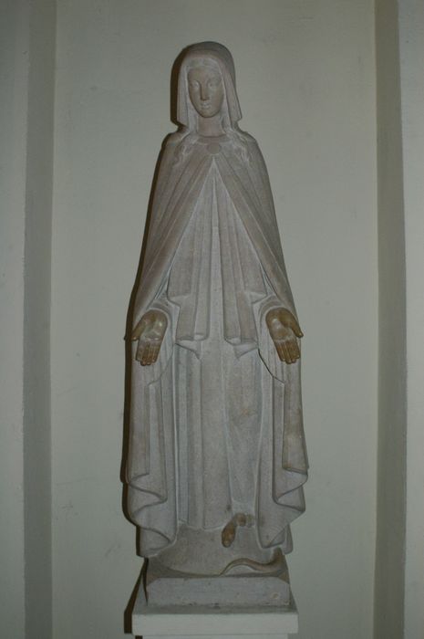 statue : Immaculée Conception - © Ministère de la Culture (France), Conservation des antiquités et des objets d’art de Seine-Saint-Denis – Tous droits réservés