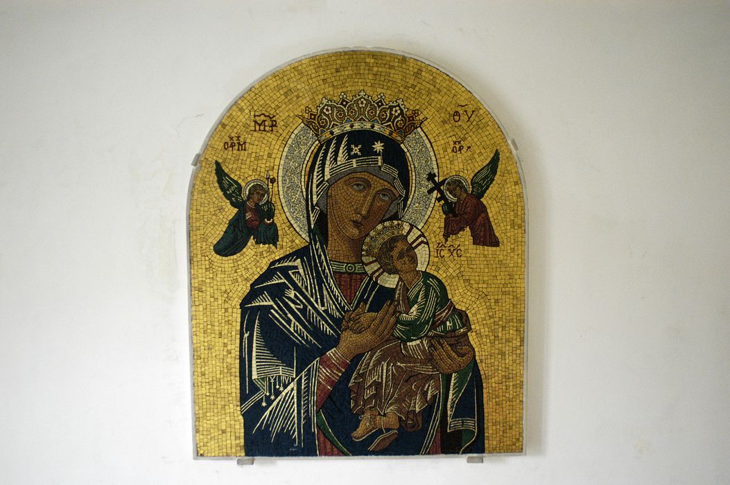 mosaïque d'émail : Notre-Dame-du-Perpétuel-Secours
