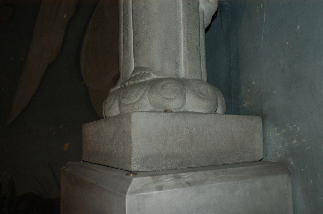 sstatue : Christ du Sacré Coeur, détail - © Ministère de la Culture (France), Conservation des antiquités et des objets d’art de Seine-Saint-Denis  – Tous droits réservés 