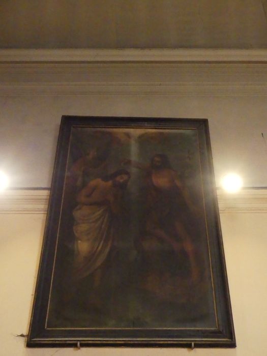 tableau : Baptême du Christ - © Ministère de la Culture (France), Conservation des antiquités et des objets d’art de Seine-Saint-Denis  – Tous droits réservés 