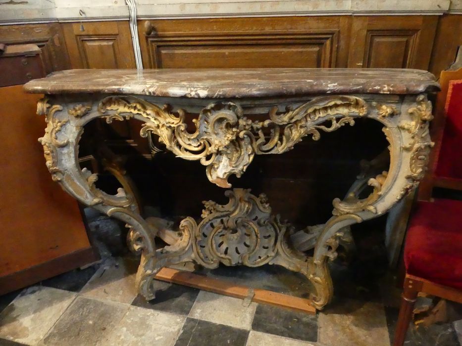 consoles style Louis XV - © Ministère de la Culture (France), Conservation des antiquités et des objets d’art de Seine-Saint-Denis – Tous droits réservés