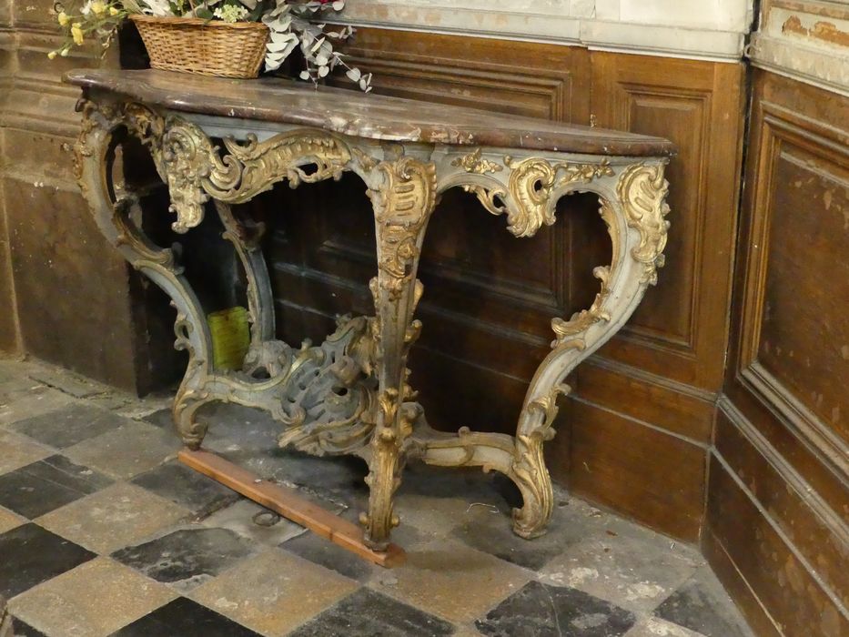 consoles style Louis XV - © Ministère de la Culture (France), Conservation des antiquités et des objets d’art de Seine-Saint-Denis  – Tous droits réservés 