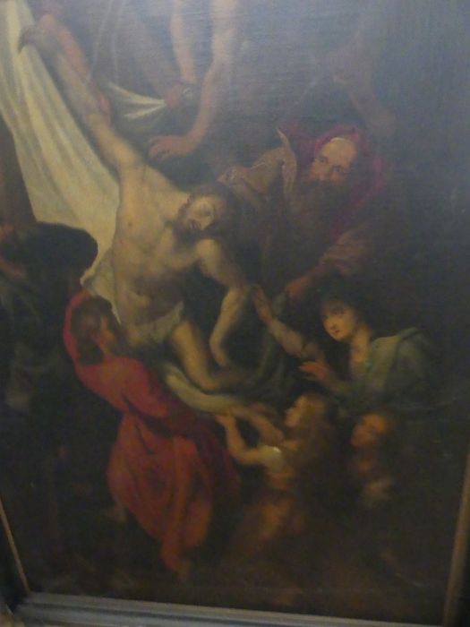 tableau : Descente de Croix - © Ministère de la Culture (France), Conservation des antiquités et des objets d’art de Seine-Saint-Denis – Tous droits réservés