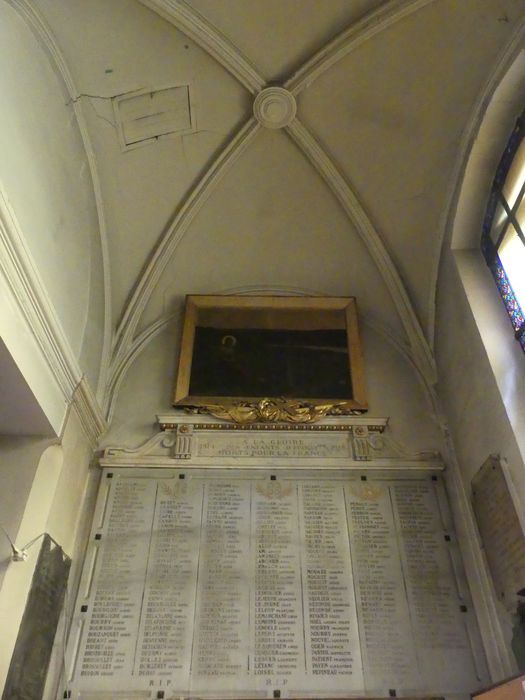 tableau : Sainte Geneviève gardant ses moutons - © Ministère de la Culture (France), Conservation des antiquités et des objets d’art de Seine-Saint-Denis  – Tous droits réservés 