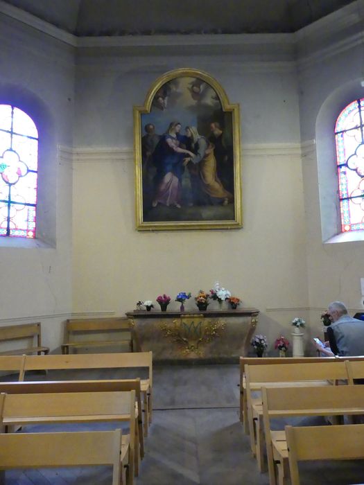 tableau : Visitation (la) - © Ministère de la Culture (France), Conservation des antiquités et des objets d’art de Seine-Saint-Denis  – Tous droits réservés 