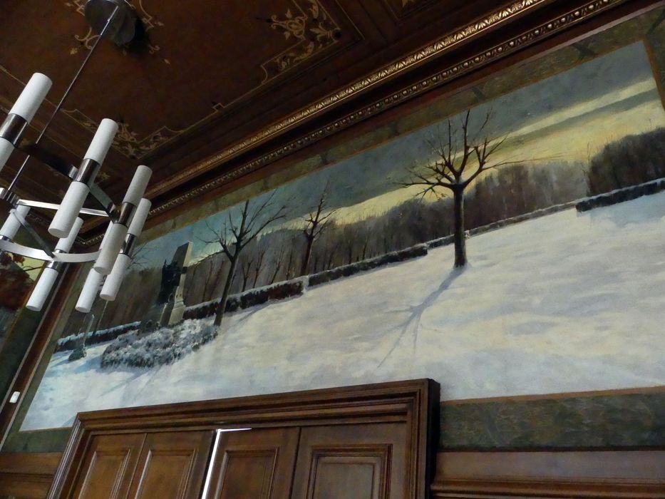 peinture monumentale : l'Hiver