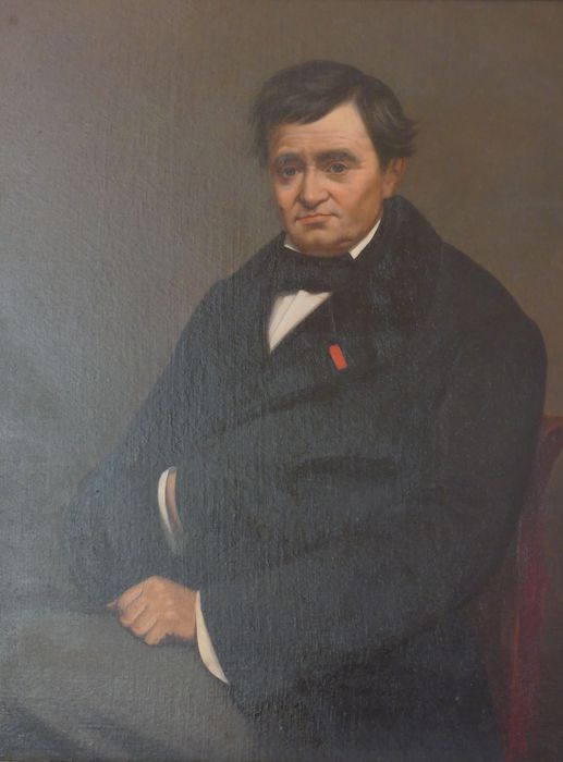 tableau : portrait de Louis Georges Mulot - © Ministère de la Culture (France), Conservation des antiquités et des objets d’art de Seine-Saint-Denis  – Tous droits réservés 