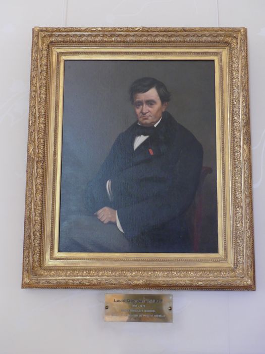 tableau : portrait de Louis Georges Mulot - © Ministère de la Culture (France), Conservation des antiquités et des objets d’art de Seine-Saint-Denis  – Tous droits réservés 