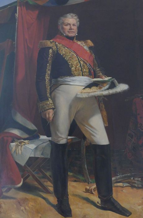 tableau : portrait en pied du maréchal Maison - © Ministère de la Culture (France), Conservation des antiquités et des objets d’art de Seine-Saint-Denis  – Tous droits réservés 