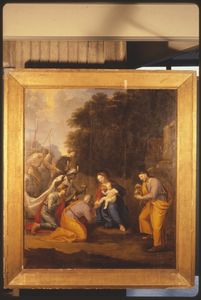 tableau : Adoration des Mages