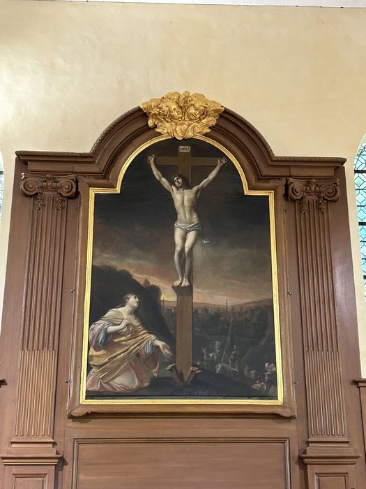 tableau : La Madeleine au pied de la croix