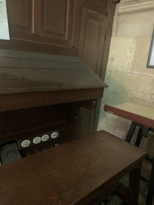 orgue de tribune : buffet d'orgue, détail