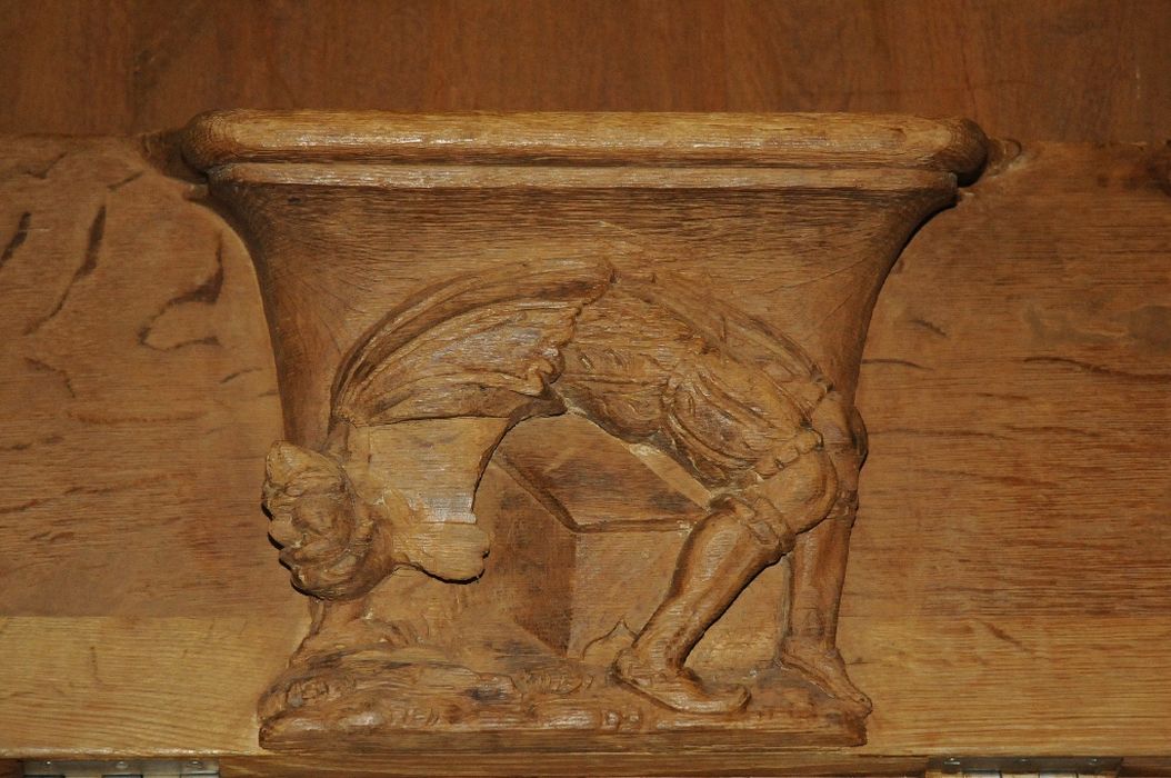 stalles, détail d’une miséricorde
