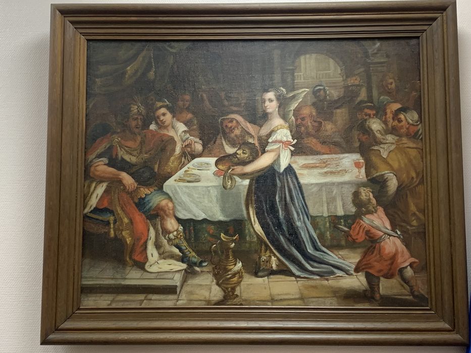 tableau : Salomé apporte à Hérodiade la tête de saint Jean-Baptiste