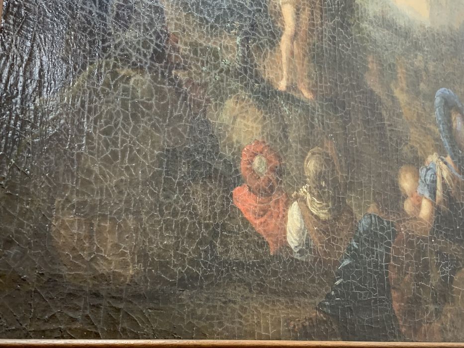tableau : Salomé apporte à Hérodiade la tête de saint Jean-Baptiste, détail