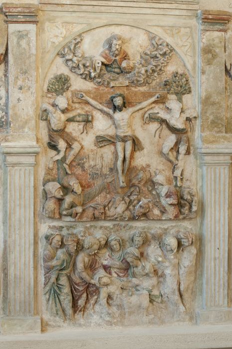 retable de la Passion, vue partielle