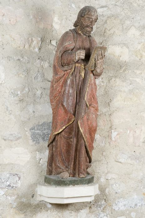 statue : saint Paul - © Ministère de la Culture (France), Conservation des antiquités et des objets d’art du Val-d’Oise – Tous droits réservés 