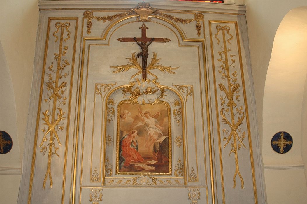 maître-autel, retable, tableau : Annonciation
