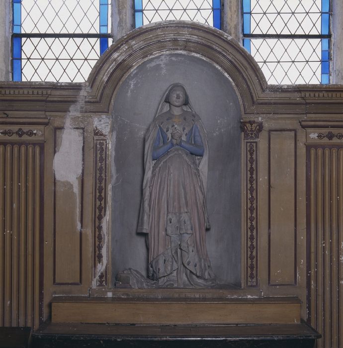 statue : sainte Elisabeth - © Ministère de la Culture (France), Conservation des antiquités et des objets d’art du Val-d’Oise – Tous droits réservés 