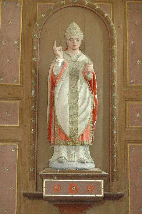 statue : Saint évêque (Saint Martin ?)