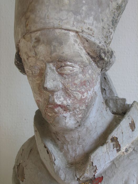 statue : Saint Martin, détail