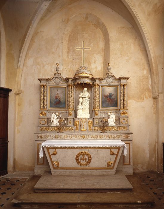 retable de l'autel de la Vierge