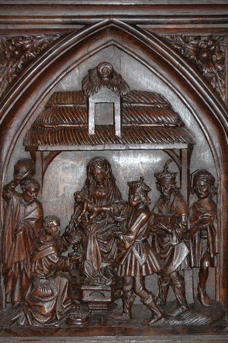 bas-relief : Adoration des Mages